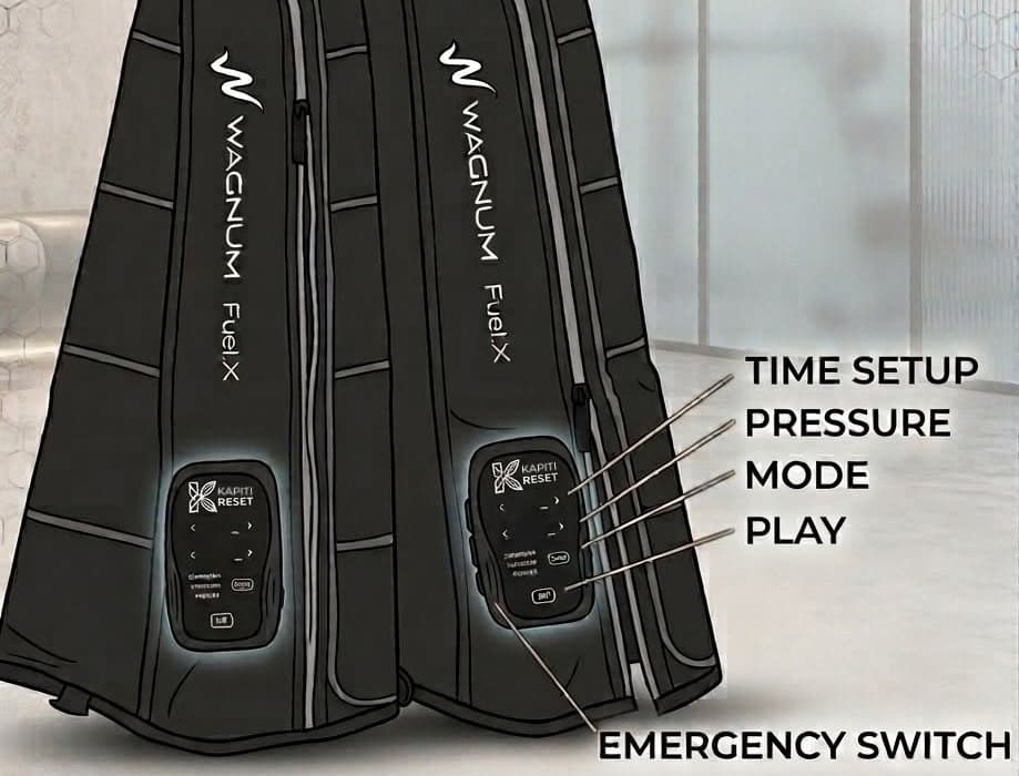 Wagnum Fuel X Wireless Compression Boots